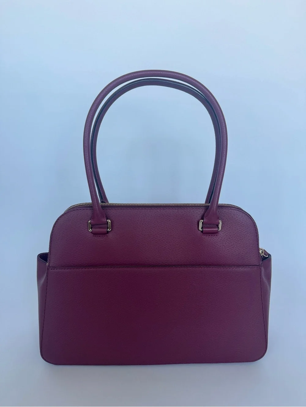 kate spade Plum Structured Dome Tote